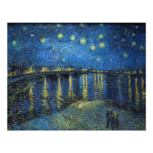 Vincent van Gogh - Starry Night Over the Rhone Photo Print