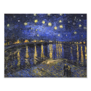 Vincent Van Gogh Starry Night Over The Rhone Photo Print