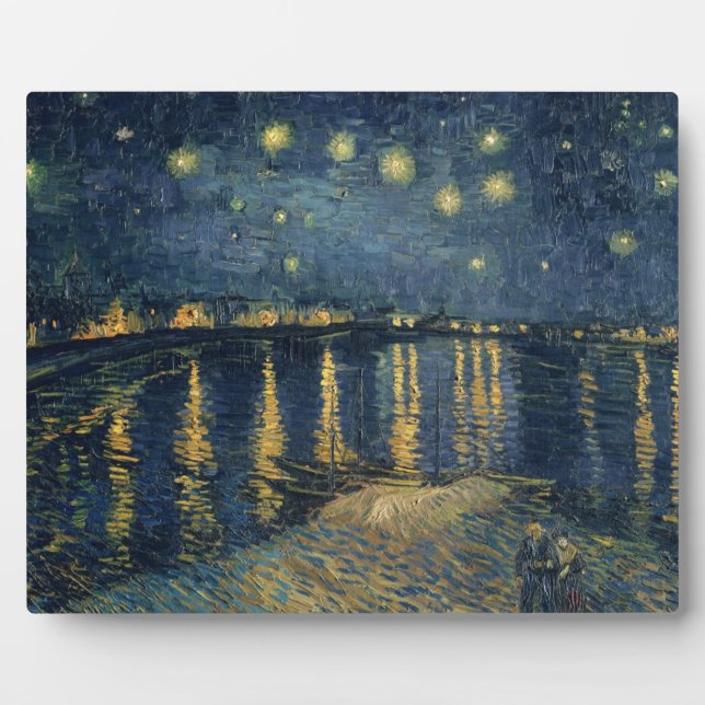 Vincent van Gogh | Starry Night Over the Rhone Plaque (Front)