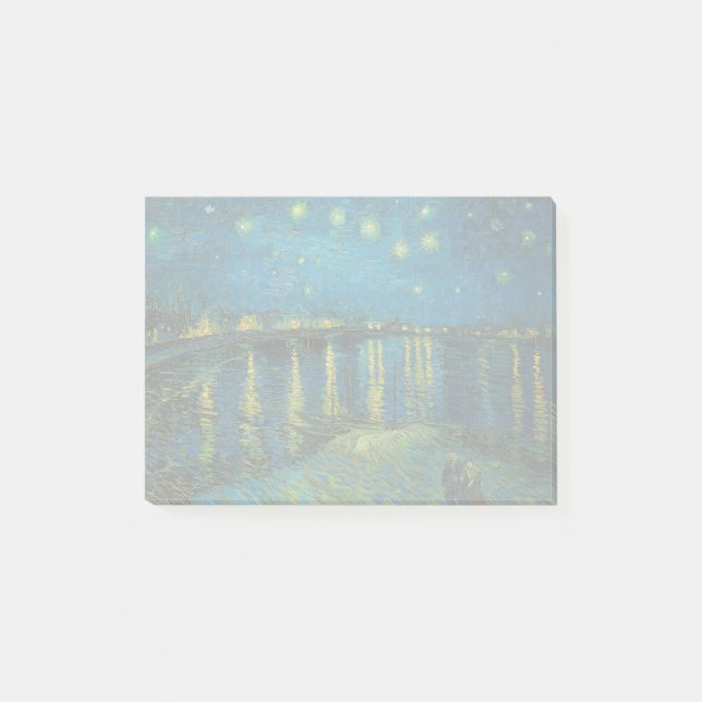 Vincent Van Gogh Starry Night Over the Rhone Post-it Notes (Front)