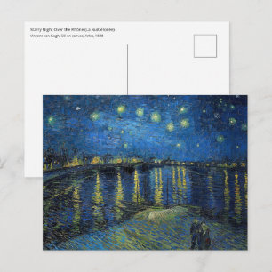 Vincent van Gogh - Starry Night Over the Rhone Postcard