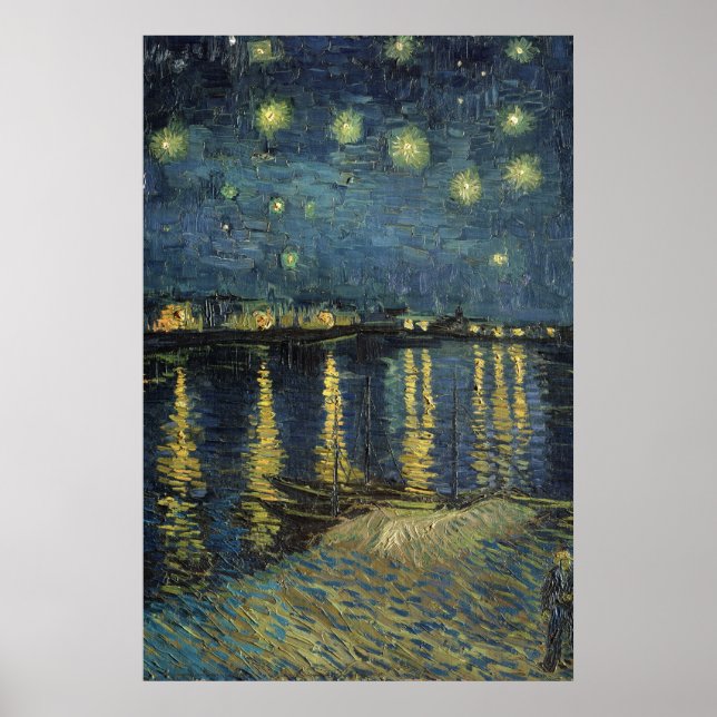 Vincent van Gogh | Starry Night Over the Rhone Poster (Front)