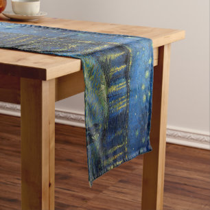 Vincent van Gogh - Starry Night Over the Rhone Short Table Runner