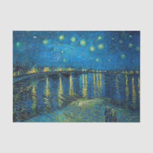 Vincent Van Gogh Starry Night Over the Rhone Tissue Paper
