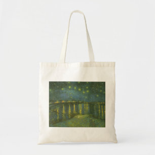 Vincent van Gogh - Starry Night Over the Rhone Tote Bag