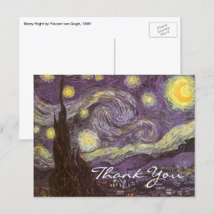 Vincent van Gogh - Starry Night Postcard