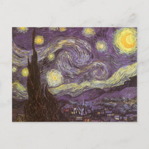 Vincent van Gogh - Starry Night Postcard