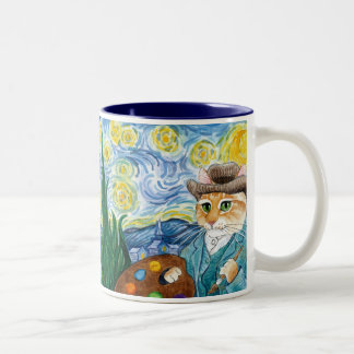 Vincent Van Gogh, Starry Night spoof mug