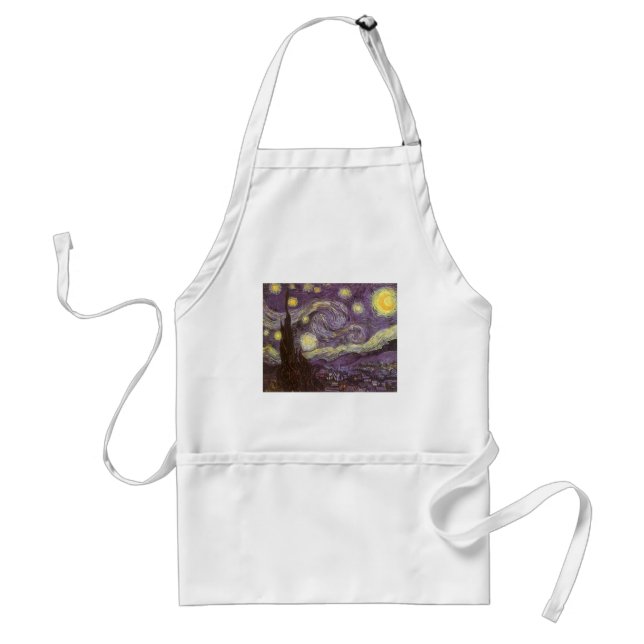 Vincent van Gogh - Starry Night Standard Apron (Front)