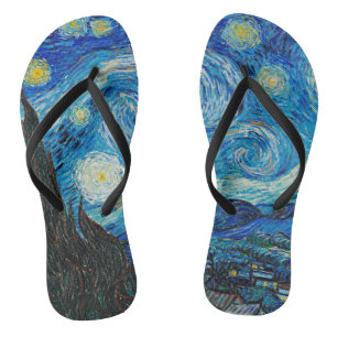 Vincent van Gogh, Starry Night Thongs