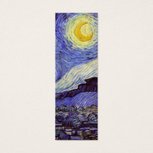 Vincent Van Gogh Starry Night Vintage Fine Art