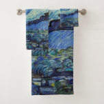 Vincent Van Gogh Starry Night Vintage Fine Art Bath Towel Set<br><div class="desc">Vincent Van Gogh Starry Night Vintage Fine Art Bath Towel“Van Gogh”,  “Vincent Van Gogh”,  “starry night”,  “vintage”,  “painting”,  “post impressionism”,  “fine art”,  “the starry night”,  “famous”,  “stars”</div>