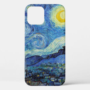 Vincent Van Gogh Starry Night Vintage Fine Art iPhone 12 Pro Case