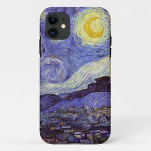 Vincent Van Gogh Starry Night Vintage Fine Art iPhone 11 Case