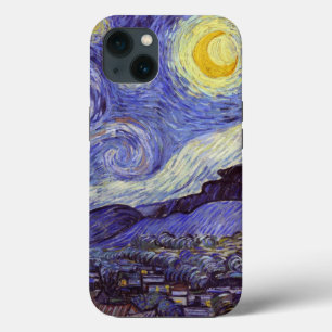 Vincent Van Gogh Starry Night Vintage Fine Art iPhone Case