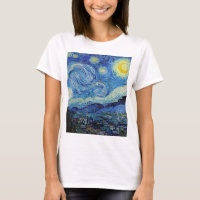 Vincent Van Gogh Starry Night Vintage Fine Art