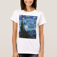 Vincent Van Gogh Starry Night Vintage Fine Art