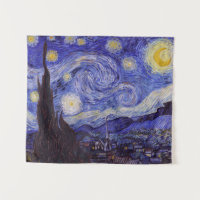 Vincent Van Gogh Starry Night Vintage Fine Art