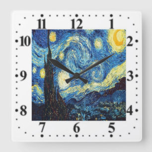 Vincent Van Gogh Starry Night Wall Clock