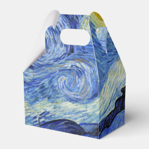 Vincent Van Gogh Starry Night Wedding Favour Box