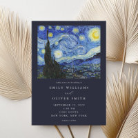 Vincent Van Gogh Starry Night Wedding