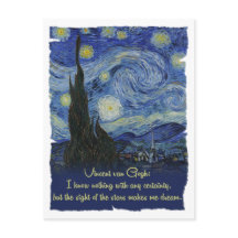 Vincent van Gogh Stars make me dream CC0774 Quotes