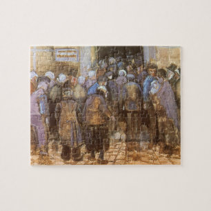 Vincent van Gogh State Lottery Office (Poor Money) Jigsaw Puzzle