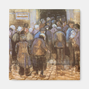 Vincent van Gogh State Lottery Office (Poor Money) Magnet