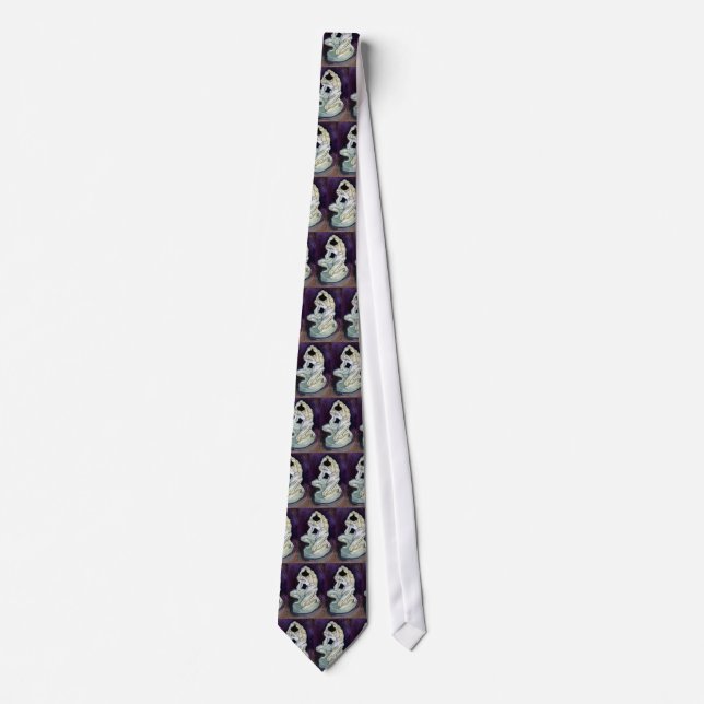 Vincent Van Gogh - Statuette Of A Kneeling Man Tie (Front)
