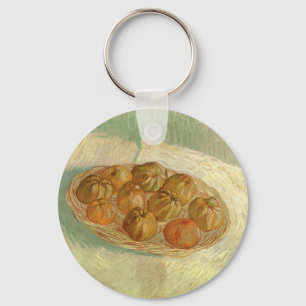 Vincent van Gogh - Still Life Basket of Apples Key Ring