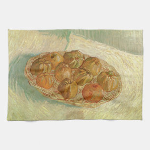 Vincent van Gogh - Still Life Basket of Apples Tea Towel