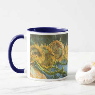 Vincent van Gogh - Still Life: Four Cut Sunflowers Mug
