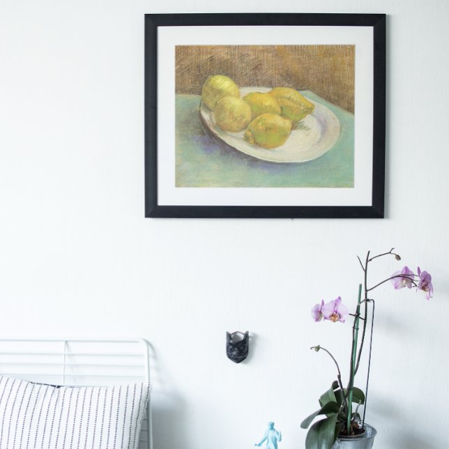 Vincent van Gogh - Still Life Lemons on a Plate Poster (Creator Uploaded)