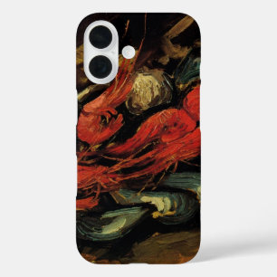 Vincent van Gogh - Still Life Mussels and Shrimp iPhone 16 Case