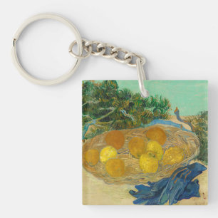 Vincent Van Gogh Still Life of Oranges and Lemon Key Ring