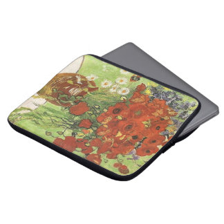 Vincent van Gogh, Still life - Red poppies... Laptop Sleeve