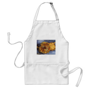 Vincent van Gogh - Still Life: Two Cut Sunflowers Standard Apron