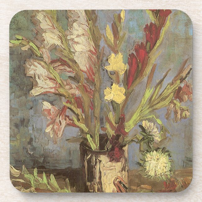 Vincent van Gogh - Still Life Vase with Gladioli Coaster (Front)