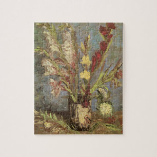 Vincent van Gogh - Still Life Vase with Gladioli Jigsaw Puzzle