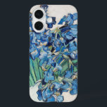 Vincent van Gogh - Still Life: Vase with Irises iPhone 16 Case<br><div class="desc">Still Life: Vase with Irises by Vincent van Gogh is a vintage fine art post impressionism still life floral nature painting. A bouquet of lavender bearded iris flowers from a spring garden. The vase is shaped like a pitcher and full of love and romance purple blooms. About the artist: Vincent...</div>