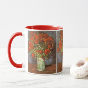 Vincent van Gogh Still Life Vase with Red Poppies Mug