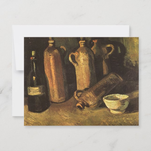 Vincent van Gogh - Still Life with 4 Stone Bottles (Front)
