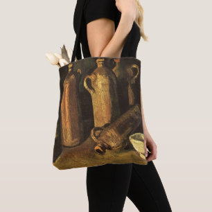 Vincent van Gogh - Still Life with 4 Stone Bottles Tote Bag
