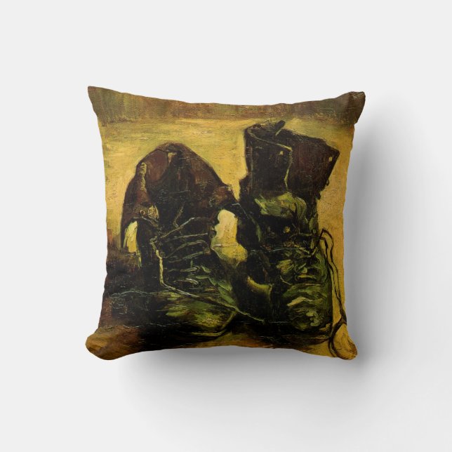 Vincent van Gogh - Still Life with a Pair of Shoes Cushion (Front)