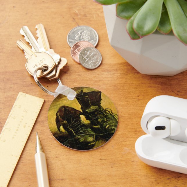 Vincent van Gogh - Still Life with a Pair of Shoes Key Ring (Desk)