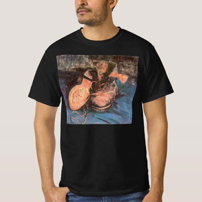 Vincent van Gogh - Still Life with a Pair of Shoes T-Shirt (Front)