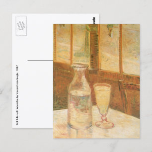 Vincent van Gogh - Still Life with Absinthe Postcard