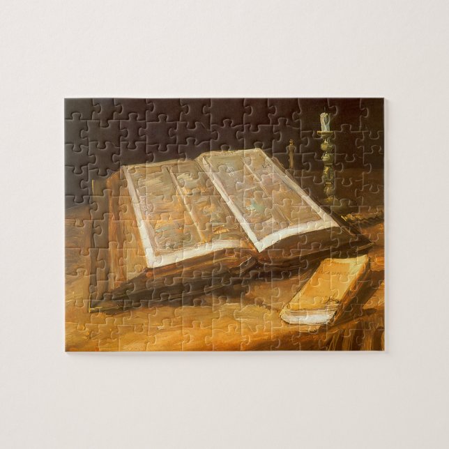 Vincent van Gogh - Still Life with Bible Jigsaw Puzzle (Horizontal)