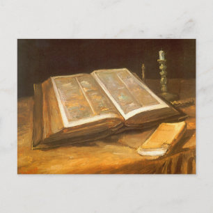 Vincent van Gogh - Still Life with Bible Postcard