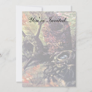 Vincent Van Gogh - Still Life With Birds Nests Invitation